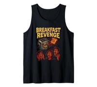 Breakfast Revenge Toaster Monster Horror Art Tank Top