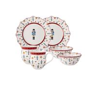 Breakfast set for two Villeroy & Boch Toy's Delight Nutcracker, 6 pcs.