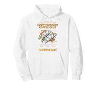Breakfast Slow Morning Coffee Club Brunch Coffee Food Pullover Hoodie