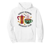 Breakfast Sunday Morning Breakfast Club Coffee Pancake Bacon Pullover Hoodie
