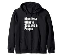Breakfast Tacos Ingredient List Funny Recipe Zip Hoodie