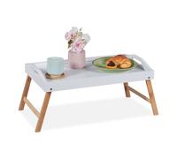 Breakfast tray Lightweight Breakfast in Bed Tray Bamboo Serving Tray Lap Tray