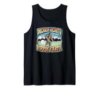 Breakin' Hearts, Rippin' Farts Funny Sasquatch Bigfoot 80s Tank Top