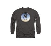 Breaking Bad Crystal Long Sleeve T-Shirt, Charcoal | Size: XL Breaking Bad Charcoal XL