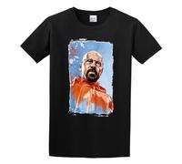 Breaking Bad Fan Art Jesse Walter White Mens T-Shirt Black Unisex Tee XXL