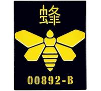 Breaking Bad Golden Moth Chemical Bee 00892-B TV Show Symbol Logo Fring 1.25" Enamel Pin Badge