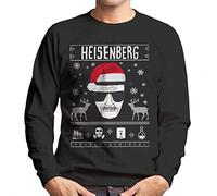 Breaking Bad Heisenberg Christmas Men's Sweatshirt Black