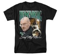 Breaking Bad Heisenberg Homage Unisex T Shirt, Black, XX-Large
