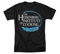 Breaking Bad Heisenberg Institute of Cooking Unisex T Shirt, Black, Medium