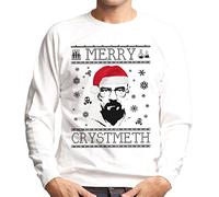 Breaking Bad Heisenberg Merry Chrystmeth Christmas Men's Sweatshirt