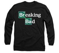 Breaking Bad Logo Unisex Long Sleeve T Shirt, Black, Large