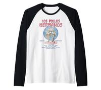 Breaking Bad Los Pollos Hermanos Albuquerque Retro Ad TV Raglan Baseball Tee