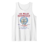 Breaking Bad Los Pollos Hermanos Albuquerque Retro Ad TV Tank Top, Men, White, Medium