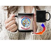 Breaking Bad Los Pollos Hermanos Black Magic Temperature Color Changing Mug Coffee Tea 330ml Cup