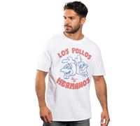 Breaking Bad Los Pollos Hermanos Mens T-Shirt White Breaking Bad White XXL