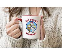 Breaking Bad Los Pollos Hermanos Red Handle Mug Coffee Tea Mug 330ml Cup
