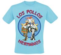 Breaking Bad Los Pollos Hermanos T-shirt light blue 4XL