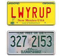 Breaking Bad | LWYRUP + 327 2153 | Metal Stamped License Plates