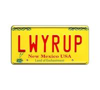 Breaking Bad | LWYRUP | Metal Stamped License Plate