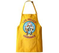 Breaking Bad Men's Los Pollos Hermanos Apron, Yellow, One Size, A, One size