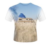 Breaking Bad Men's Trailer T-Shirt, White, X-Large