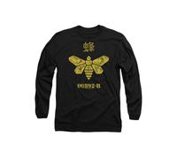 Breaking Bad Methylamine Barrel Bee Long Sleeve T-Shirt, Black | Size: XL Breaking Bad Black XL