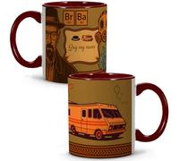 Breaking Bad Mug, Original Mugs for Gifting. Breaking Bad Merchandising Caravan. Gift Man. Original Coffee Mugs. LolaPixMug WALTER WHITE