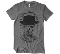 Breaking Bad Officially Licensed Albuquerque Ink Mens T-Shirt (Dark Grey), Small