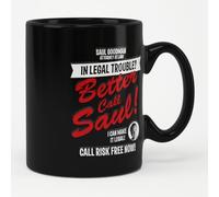 Breaking Bad Officially Licensed in Legal Trouble Coffee Mug (Black)