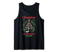 Breaking Bad Oh Chemistree Funny Christmas Science Humor Tank Top