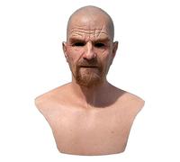 Breaking Bad Old Man Disguise Full Mask Halloween Cosplay Headgear