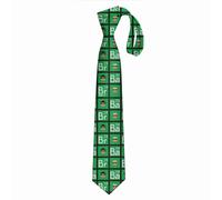 (Breaking Bad Pixel Art Pattern =6800) Men's Tie Printed Skinny Tie Fashion Cool Necktie for Men, Casual Gentleman Novelry Funny Suit Neck Ties