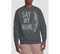 Breaking Bad Say My Name Sweatshirt, Black Breaking Bad Black XXL