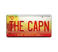 Breaking Bad | THE CAPN | Metal Stamped License Plate