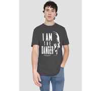 Breaking Bad The Danger T-Shirt, Charcoal in Grey | Size: 2XL Breaking Bad Grey 2XL