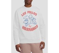 Breaking Bad The Los Pollos Sweatshirt, White | Size: XL Breaking Bad White XL