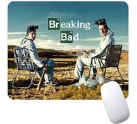 Breaking Bad TV Show Title Logo Better Call Saul Walter White Non-Slip Mousepad Gaming Computer Gaming Desktop Laptop Mouse Pad 7.1 x 8.7 inches