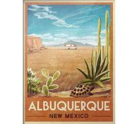 Breaking Bad Vintage Travel Metal Sign 12"x8" of Albuquerque New Mexico Art