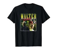 Breaking Bad Walter White 90's Edit T-Shirt, Men, Black, Medium