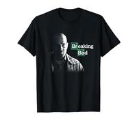 Breaking Bad Walter White with Logo T-Shirt, Men, Black, Large