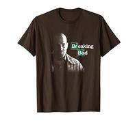 Breaking Bad Walter White with Logo T-Shirt, Men, Brown, X-Large