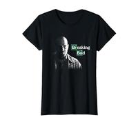 Breaking Bad Walter White with Logo T-Shirt, Women, Black, Small
