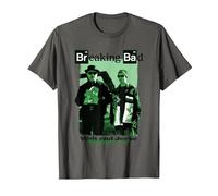 Breaking Bad What Happens Now T-Shirt, Men, Asphalt Grey, Large