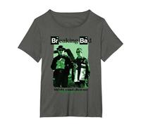 Breaking Bad What Happens Now T-Shirt, Women's Plus, Asphalt Grey, 5X