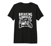 Breaking Barriers and Bones Broken Femur Bone Injury Premium T-Shirt