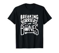Breaking Barriers and Bones Broken Femur Bone Injury T-Shirt