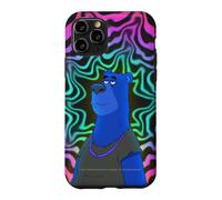 Breaking Bear Jer Groovy Colorful Portrait Funny Cartoon Case for iPhone 11 Pro