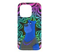 Breaking Bear Jer Groovy Colorful Portrait Funny Cartoon Case for iPhone 15 Pro