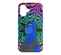 Breaking Bear Jer Groovy Colorful Portrait Funny Cartoon Case for iPhone 16