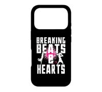 Breaking Beats And Hearts Bold Statement Case for iPhone 17 Pro